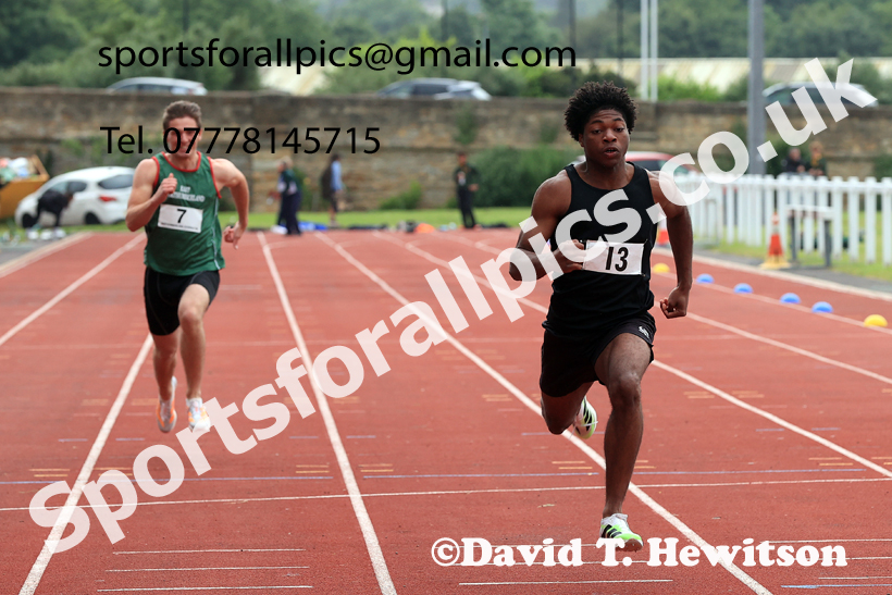 Sprints, 2026 Northumberland Schools Track and Field, Wentworth, Hexhan. Photo: David T. Hewitson/Sports for All Pics